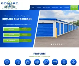 Bomarcselfstorage.com(3 Convenient Locations) Screenshot