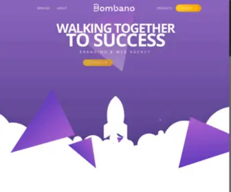 Bombano.com(Walking together to success) Screenshot