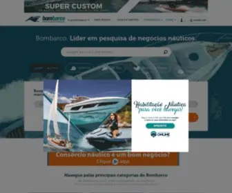 Bombarco.com.br(Anúncios de Lanchas) Screenshot