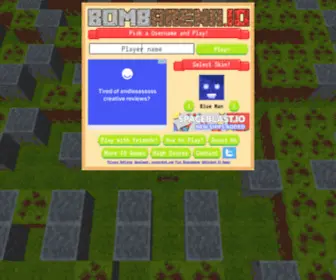 Bombarena.io(Unblocked io game) Screenshot