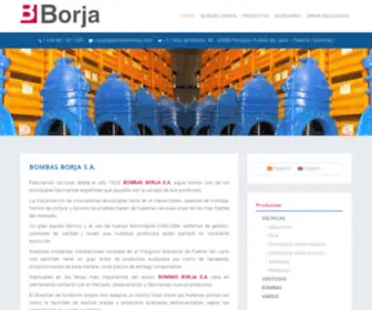 Bombasborja.com(Bombas Borja) Screenshot