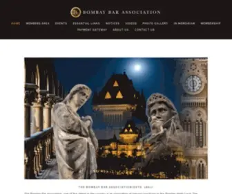 Bombaybar.com(BOMBAY BAR ASSOCIATION) Screenshot