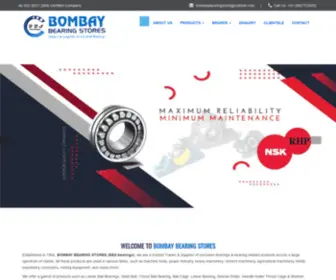 BombaybearingStores.com(Bombay Bearing) Screenshot