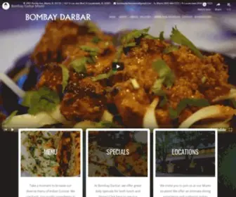 Bombaydarbar.com(We invite you to join us at our Miami (Coconut Grove) or Fort Lauderdale (Riverfront Las Olas)) Screenshot