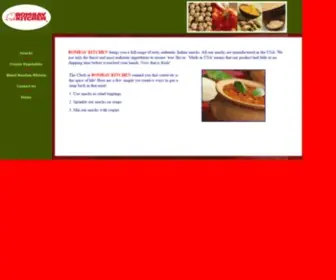 Bombaykitchen.com(Bombay Kitchen) Screenshot