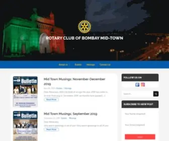 Bombaymidtown.in(Rotary Club of Bombay Mid) Screenshot