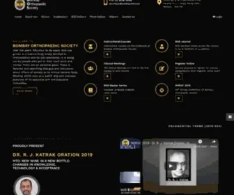 Bombayorth.org(Bombay Orthopaedic Society) Screenshot