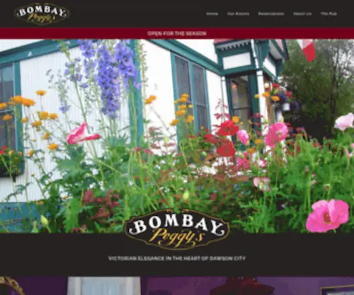 Bombaypeggys.com(Bombay Peggy's) Screenshot