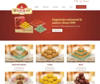 Bombaysweetsmilwaukee.com(Bombay Sweets) Screenshot