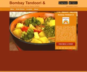 Bombaytandooribanquet.com(Bombay Tandoori & Banquet Restaurant) Screenshot