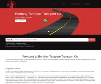 Bombaytarapore.com(BTTCO) Screenshot