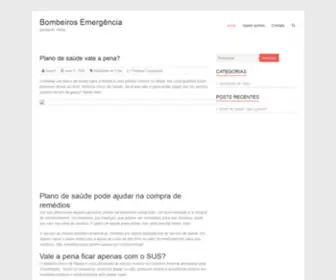 Bombeirosemergencia.com.br(Bombeiros Emergência) Screenshot