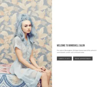 Bombshell580.com(Bombshell Salon) Screenshot