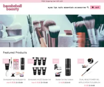 Bombshellbeautysupplies.com(Bombshell Beauty) Screenshot