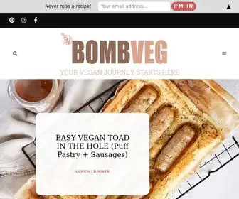 Bombveg.com(Home) Screenshot