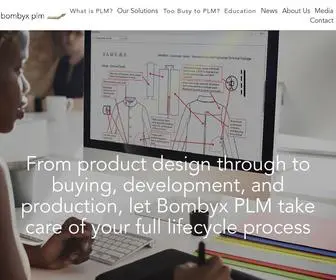 Bombyxplm.com(Product Lifecycle Management Software) Screenshot