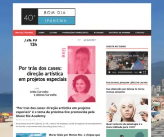 Bomdiaipanema.com.br(Bom Dia) Screenshot