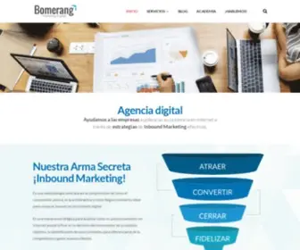 Bomerang.com.co(► BOMERANG Agencia Digital) Screenshot