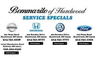 Bommaritoservicespecials.com(Bommarito of Hazelwood) Screenshot