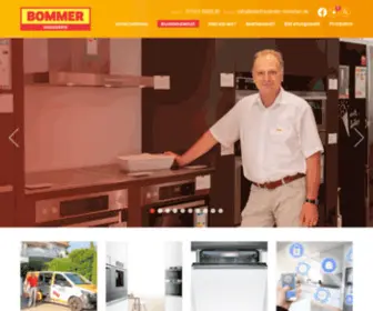 Bommer-Hausgeraete.de(Ihr Elektrogeräte) Screenshot