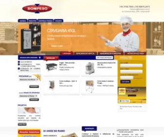 Bompeso.com.br(Utensílios e equipamentos industriais para cozinhas) Screenshot