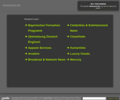 Bomunsa.de(BOMUNSA-INDEX) Screenshot