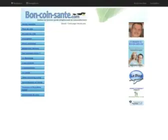 Bon-Coin-Sante.com(Santé et bien) Screenshot