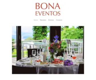 Bona-Eventos.com(Bienvenido) Screenshot