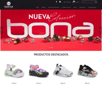 Bona.com.co(Bona Calzature) Screenshot