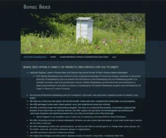 Bonacbees.com(Bonac Bees) Screenshot