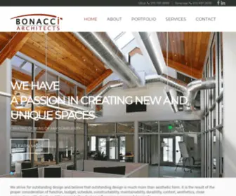 Bonacci-Architects.com(Bonacci Architects) Screenshot