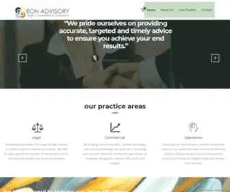 Bonadvisory.com(Legal, Commercial & Operations) Screenshot