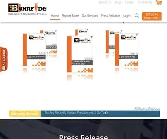 Bonafideresearch.com(Market Research Reports) Screenshot