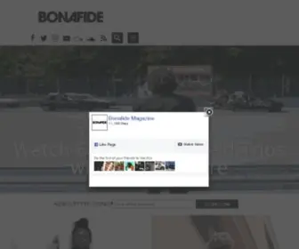 Bonafidezine.com(Bonafidezine) Screenshot
