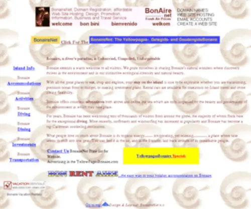 Bonairenet.com(Bonairenet) Screenshot