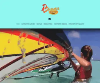 Bonairewindsurfplace.com(Bonaire Windsurf Place) Screenshot