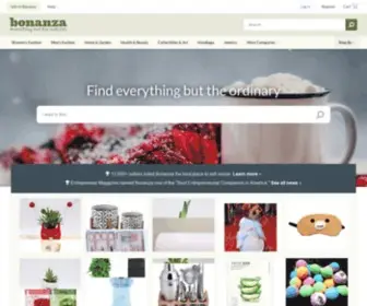 Bonanzamarket.co.uk(Find everything but the ordinary) Screenshot