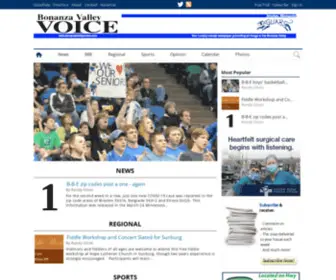 Bonanzavalleyvoice.com(Bonanza Valley Voice) Screenshot