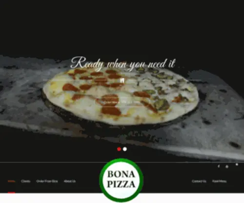 Bonapizzadallas.com(Bona Pizza) Screenshot