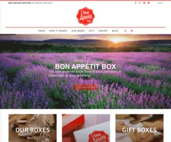 Bonappetitbox.com(Bon Appétit Box) Screenshot