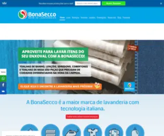 Bonasecco.com.br(Lavanderia e Lavagem a Seco de Roupas) Screenshot