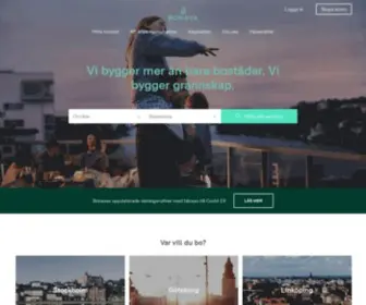 Bonava.se(Bostad i nyproduktion) Screenshot