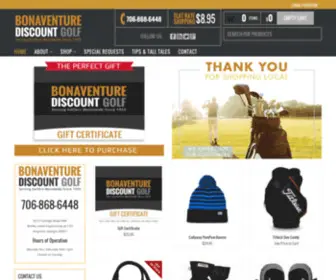 Bonaventurediscountgolf.com(Bonaventure Discount Golf) Screenshot