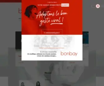 Bonbay.fr(Bonbay Agence Web Bordeaux) Screenshot