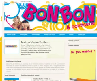 BonBon-Confiserie.com(Bonbon Haribo et confiserie) Screenshot