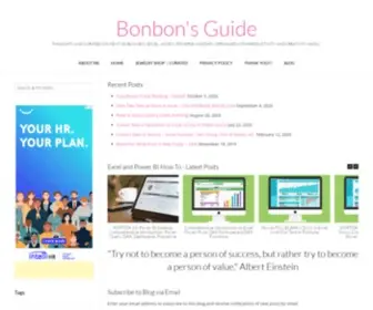 Bonbonsguide.com(Bonbon's Guide) Screenshot