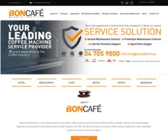 Boncafeme.ae(Coffee Machines Dubai) Screenshot