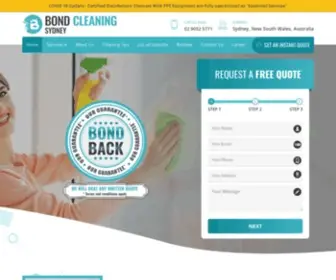 Bondcleaning.sydney(Bond Cleaning Sydney) Screenshot