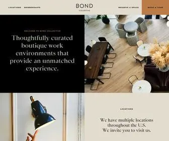 Bondcollective.com(Bond Collective) Screenshot