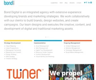 Bonddigital.com(Bond Digital) Screenshot